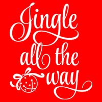 Jingle All The Way Pom Pom 12in Knit Beanie