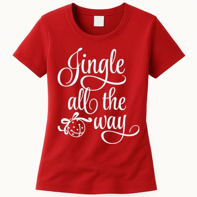 Jingle All The Way Womens T-Shirt