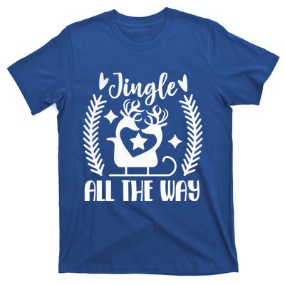 Jingle All The Way Funny Holiday Christmas Cute Gift T-Shirt