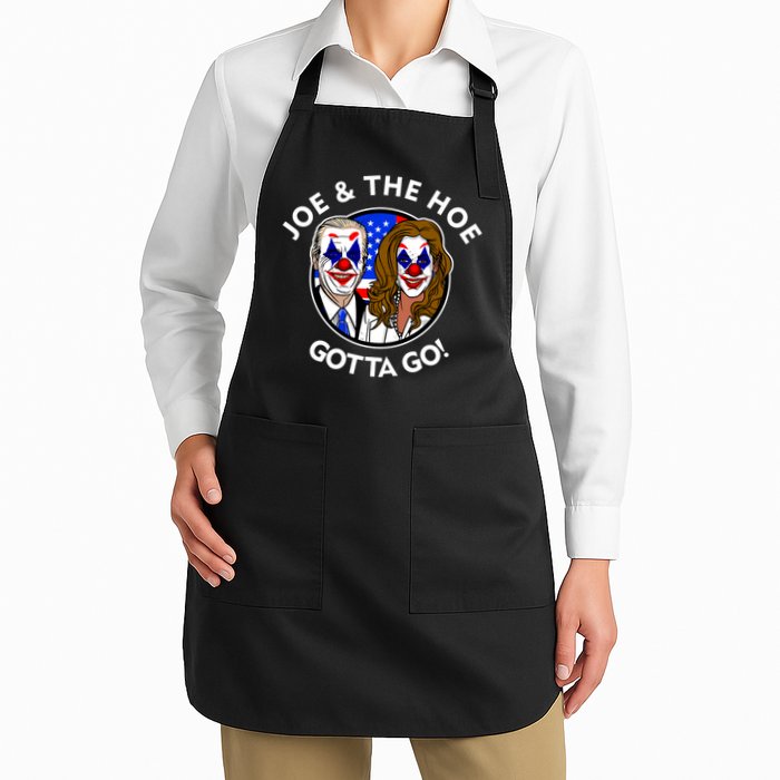 Joe And The Hoe Gotta Go Ho Biden Politian Clown Circus Apron