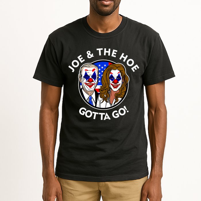 Joe And The Hoe Gotta Go Ho Biden Politian Clown Circus Tall T-Shirt