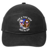 Joe And The Hoe Gotta Go Ho Biden Politian Clown Circus 7-Panel Snapback Hat