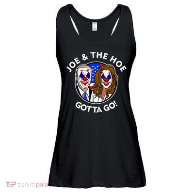 Joe And The Hoe Gotta Go Ho Biden Politian Clown Circus Ladies Essential Flowy Tank