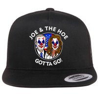 Joe And The Hoe Gotta Go Ho Biden Politian Clown Circus Flatbill Hat