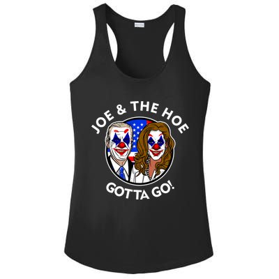 Joe And The Hoe Gotta Go Ho Biden Politian Clown Circus Ladies PosiCharge Competitor Racerback Tank