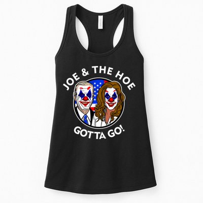 Joe And The Hoe Gotta Go Ho Biden Politian Clown Circus Womens Tank Top