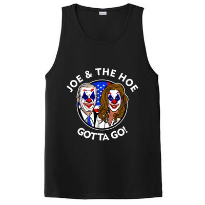 Joe And The Hoe Gotta Go Ho Biden Politian Clown Circus PosiCharge Competitor Tank