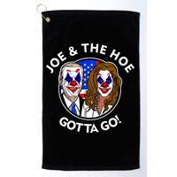 Joe And The Hoe Gotta Go Ho Biden Politian Clown Circus Golf Towel