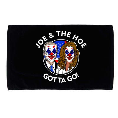 Joe And The Hoe Gotta Go Ho Biden Politian Clown Circus Microfiber Hand Towel