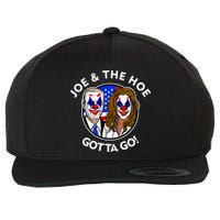 Joe And The Hoe Gotta Go Ho Biden Politian Clown Circus Wool Snapback Cap