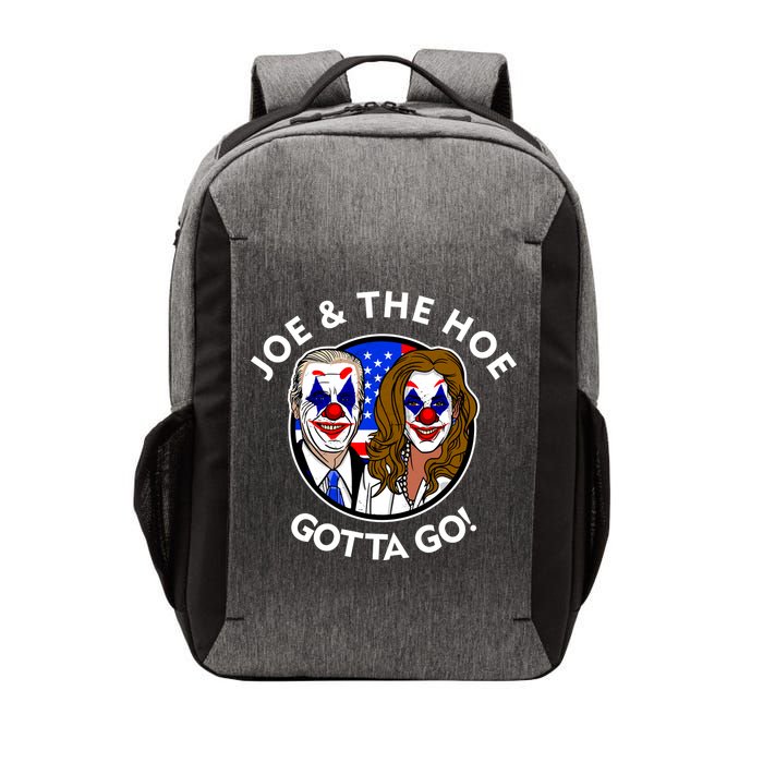 Joe And The Hoe Gotta Go Ho Biden Politian Clown Circus Vector Backpack