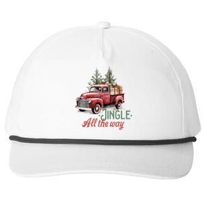 Jingle All The Way Funny Gift Snapback Five-Panel Rope Hat