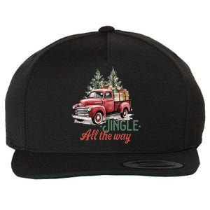 Jingle All The Way Funny Gift Wool Snapback Cap