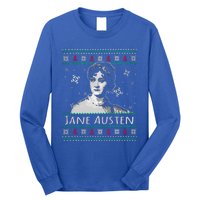 Jane Austen Ugly Christmas Sweater Design Xmas Book Lover Cool Gift Long Sleeve Shirt