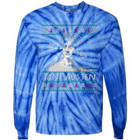 Jane Austen Ugly Christmas Sweater Design Xmas Book Lover Cool Gift Tie-Dye Long Sleeve Shirt