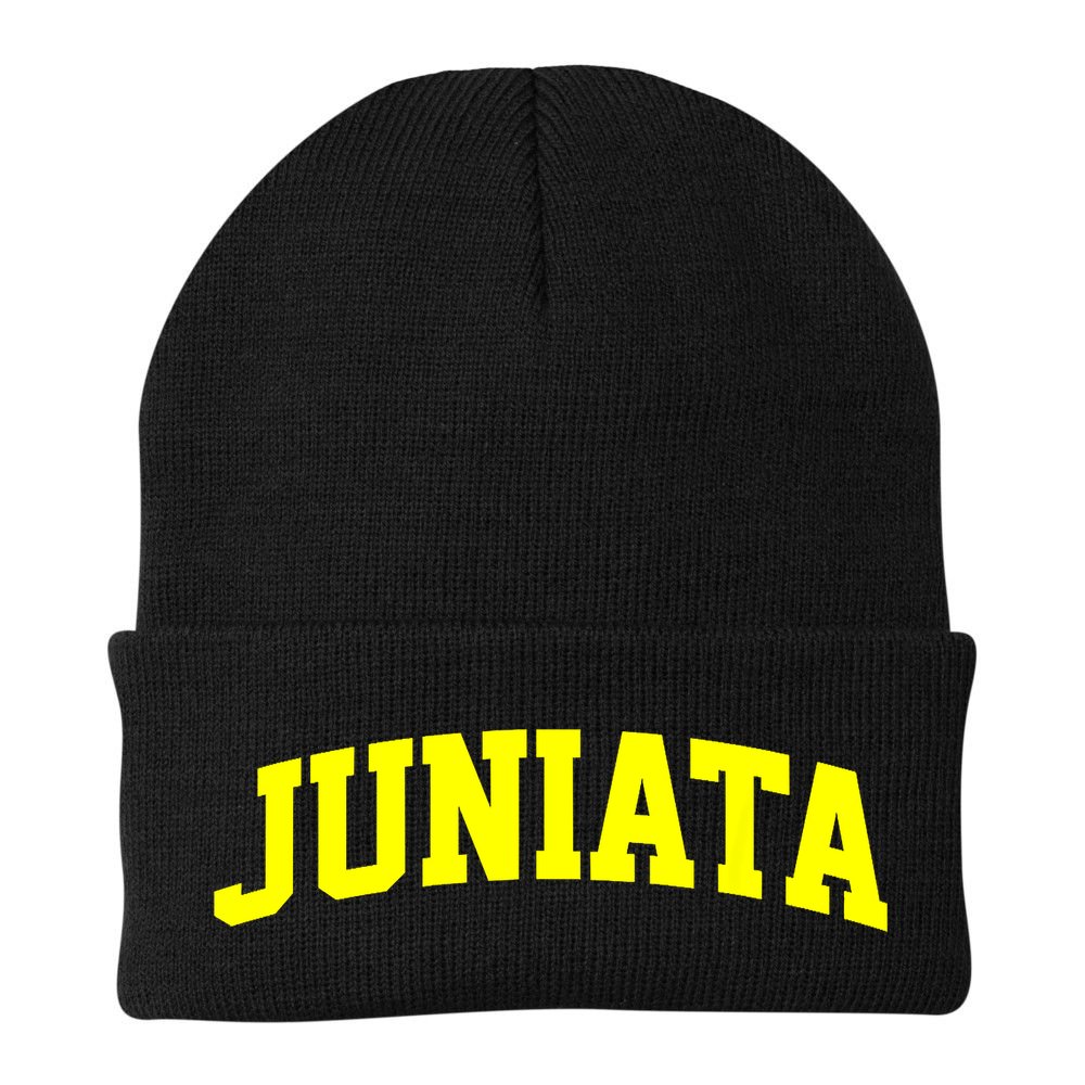 Juniata Arch Vintage Retro College Athletic Sports Beanie