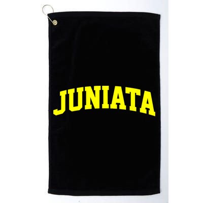 Juniata Arch Vintage Retro College Athletic Sports Golf Towel