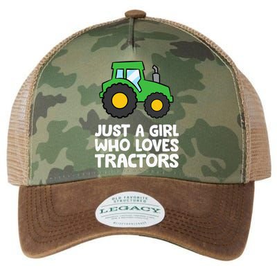 Just a  Who Loves Tractors Legacy Tie Dye Trucker Hat