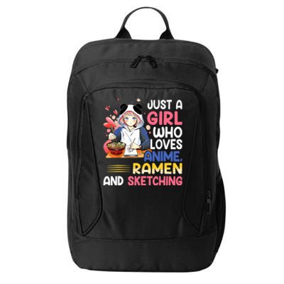 Just A Who Loves Anime Ra And Sketching Japan Anime City Backpack