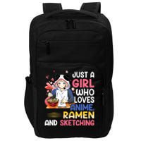 Just A Who Loves Anime Ra And Sketching Japan Anime Impact Tech Backpack