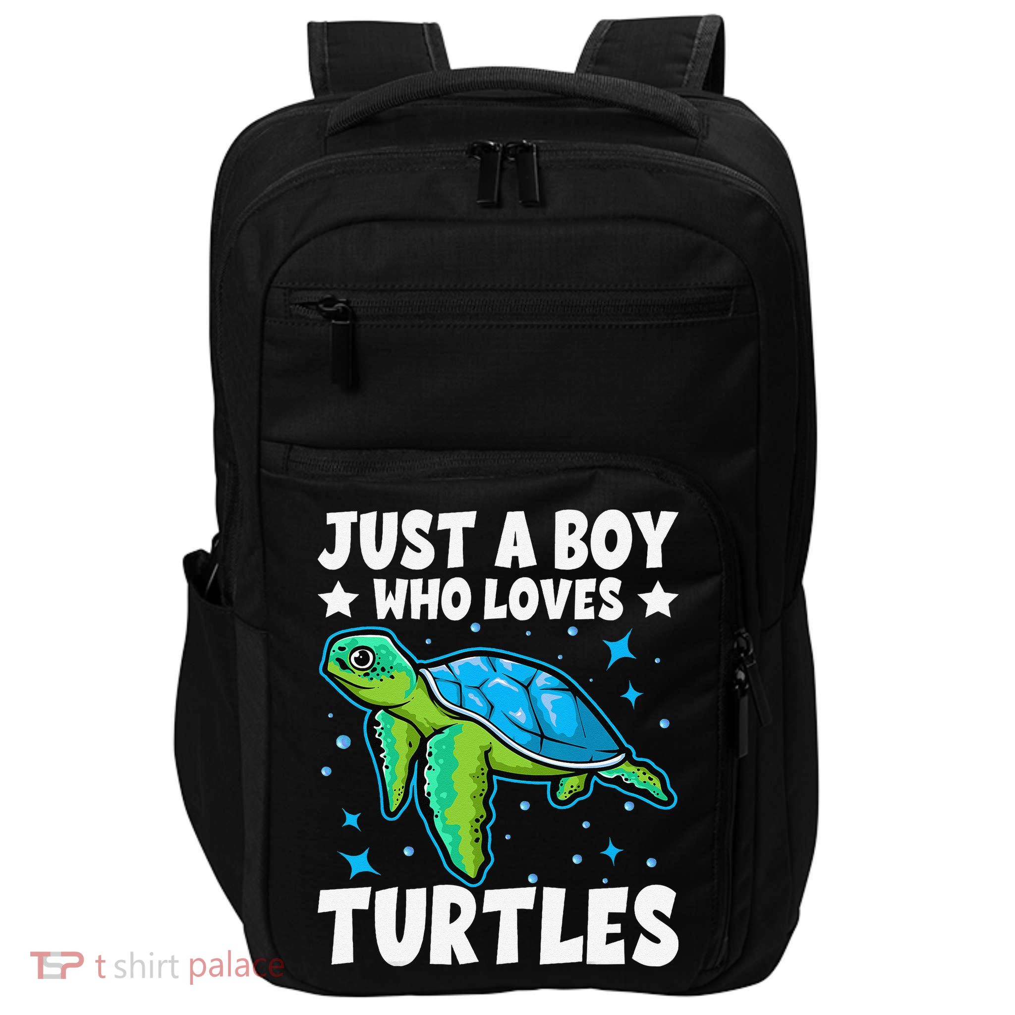 Just A Who Loves Turtles Lover Gifts Sea Ocean Turtle Impact Tech Backpack