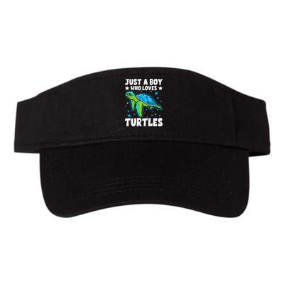 Just A Who Loves Turtles Lover Gifts Sea Ocean Turtle Visor