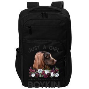 Just A Who Loves Her Kin Spaniel Gift Impact Tech Backpack