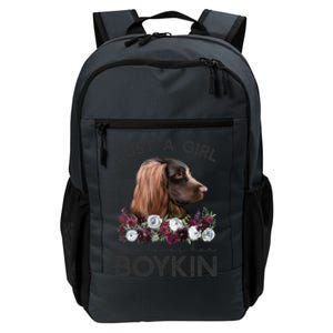 Just A Who Loves Her Kin Spaniel Gift Daily Commute Backpack