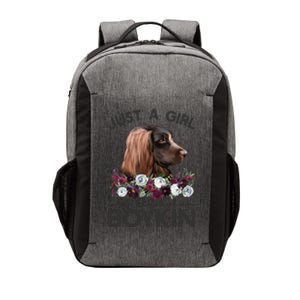 Just A Who Loves Her Kin Spaniel Gift Vector Backpack