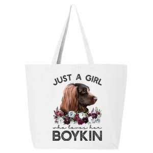 Just A Who Loves Her Kin Spaniel Gift 25L Jumbo Tote