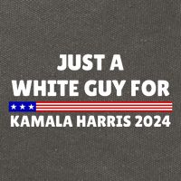 Just A White Guy For Kamala Harris 2024 Cotton Canvas Backpack