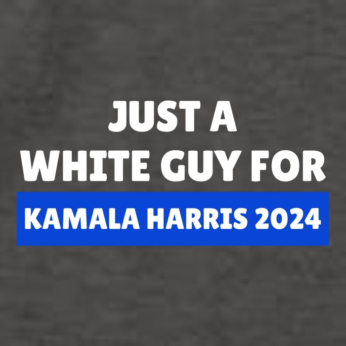 Just A White Guy For Kamala Harris Vector Backpack