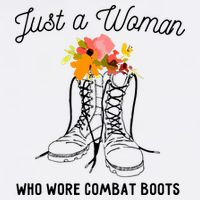 Just A Woman Who Wore Combat Boots Cooling Performance Crew T-Shirt