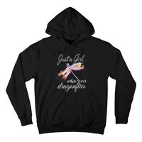 Just A Who Loves Dragonflies Entomologist Gift Hoodie