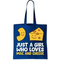 Just A Who Loves Mac And Cheese Love Macaroni Cheese Gift Tote Bag