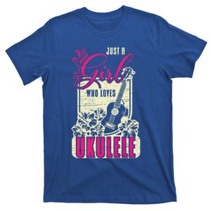 Just A Who Loves Ukulele Gift T-Shirt