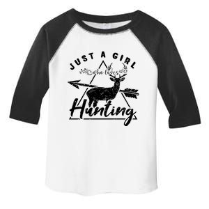 Just A Who Loves Hunting Deer Moose Hunter Elk Hunt Gift Toddler Fine Jersey T-Shirt