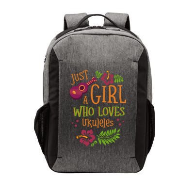 Just A Who Loves Ukuleles For A Ukulele Player Gift Vector Backpack