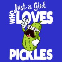 Just A Who Loves Pickles Funny Pickle Gift Meaningful Gift 16 in Basic Backpack