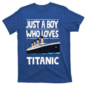 Just A Who Loves Titanic Voyage Ship T-Shirt