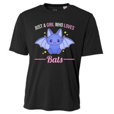 Just A Who Loves Bats Cooling Performance Crew T-Shirt