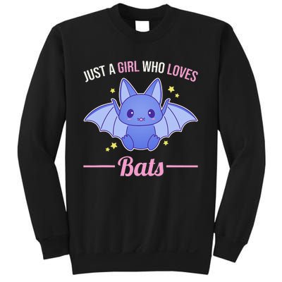 Just A Who Loves Bats Sweatshirt