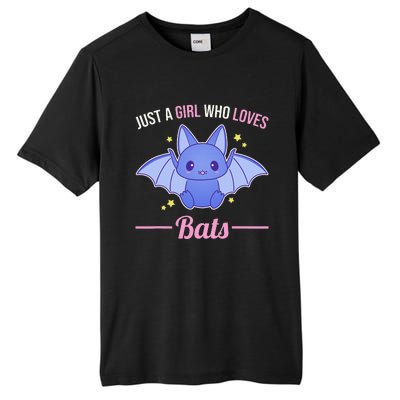 Just A Who Loves Bats Tall Fusion ChromaSoft Performance T-Shirt