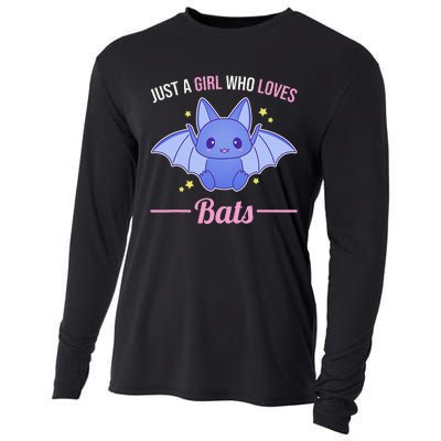 Just A Who Loves Bats Cooling Performance Long Sleeve Crew