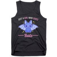 Just A Who Loves Bats Tank Top