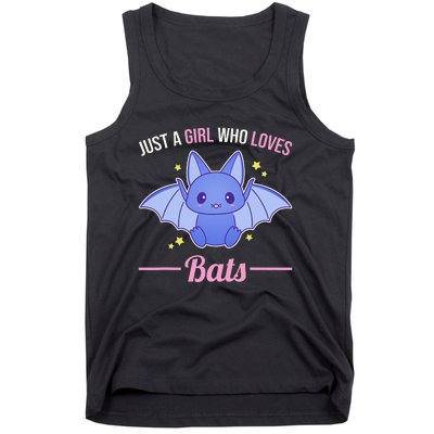 Just A Who Loves Bats Tank Top