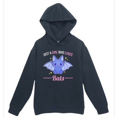 Just A Who Loves Bats Urban Pullover Hoodie