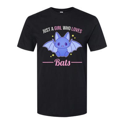 Just A Who Loves Bats Softstyle CVC T-Shirt