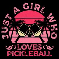 Just A Who Loves Pickleball Paddle Sports Game Impact Tech Backpack