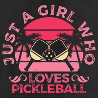 Just A Who Loves Pickleball Paddle Sports Game 11oz C Handle Ceramic Mug